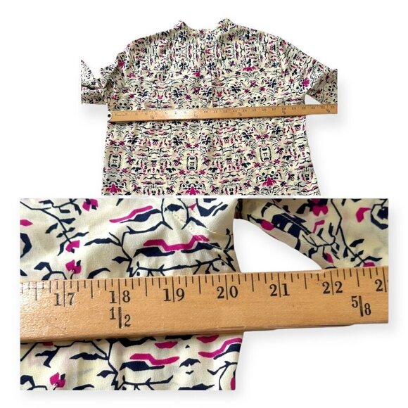 Isabel Marant Rusak Silk Printed Shirt,  Size  FR 38/US 6, New with tag, - Picture 12 of 14
